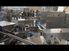 Máy đóng gói dạng hạt quay Máy làm đá viên Tăm bông Dòng Bánh bao Cánh gà