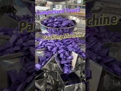 Máy đóng gói túi khăn nén tám trạm